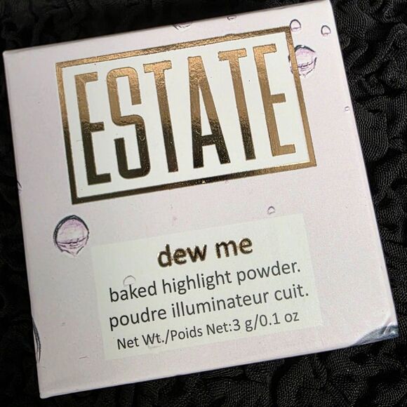 Estate Dew Me Baked Highlight Powder, Shade: Lit New in Package - Picture 4 of 5